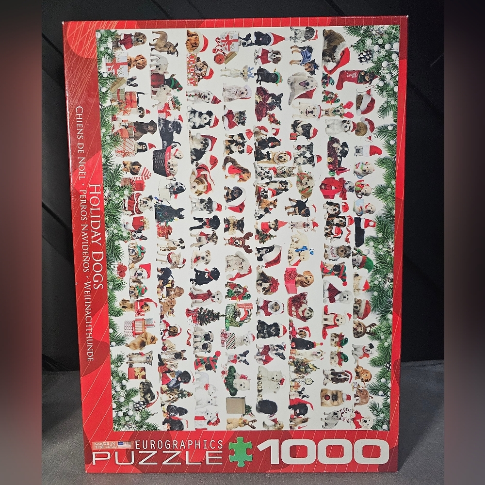 Eurographics Puzzle • Holiday Dogs Puzzle